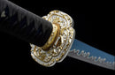Blaues Wakizashi Katana