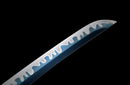 Blaues Wakizashi Katana