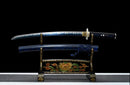 Katana Blau Wakizashi