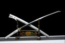 Japanisches Katana Weiß Geschmiedet
