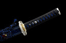 Blaues Wakizashi Katana