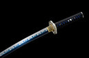 Blaues Wakizashi Katana