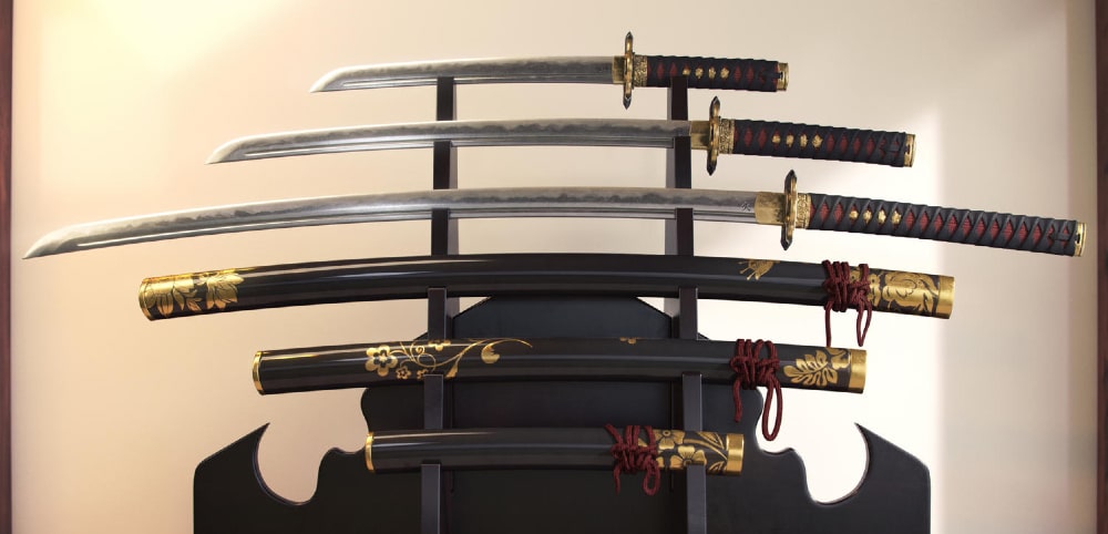 Katana Hausdekoration