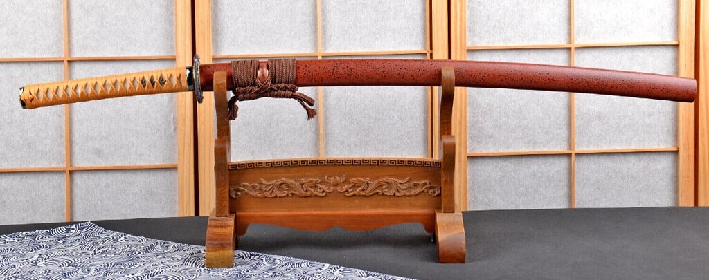 Ein Katana als Dekorationsobjekt