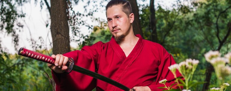 Abmessungen eines japanischen Katanas