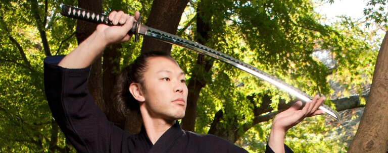 Wann wurden Katanas verwendet?
