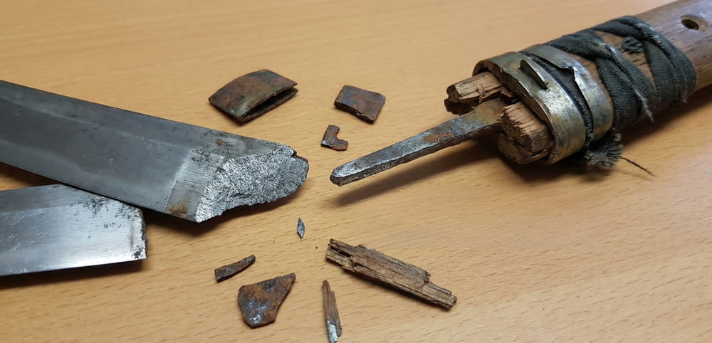 Schlechte Qualität Katana