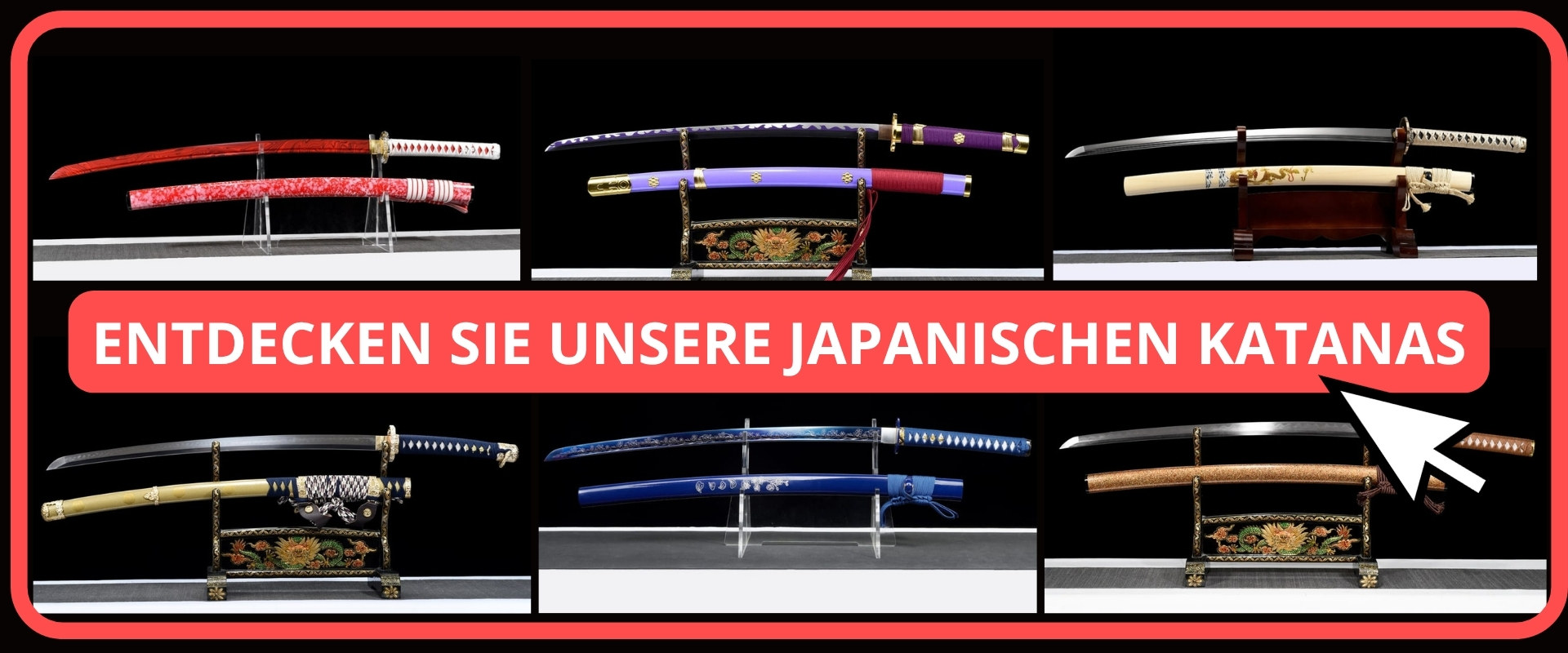 Entdecken Sie alle unsere japanischen Katana-Modelle